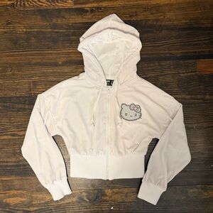 Forever 21 Hello Kitty Pink Hooded Jacket
